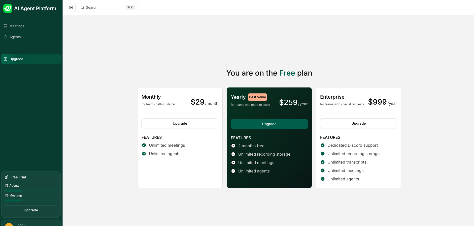AI Agent Platform